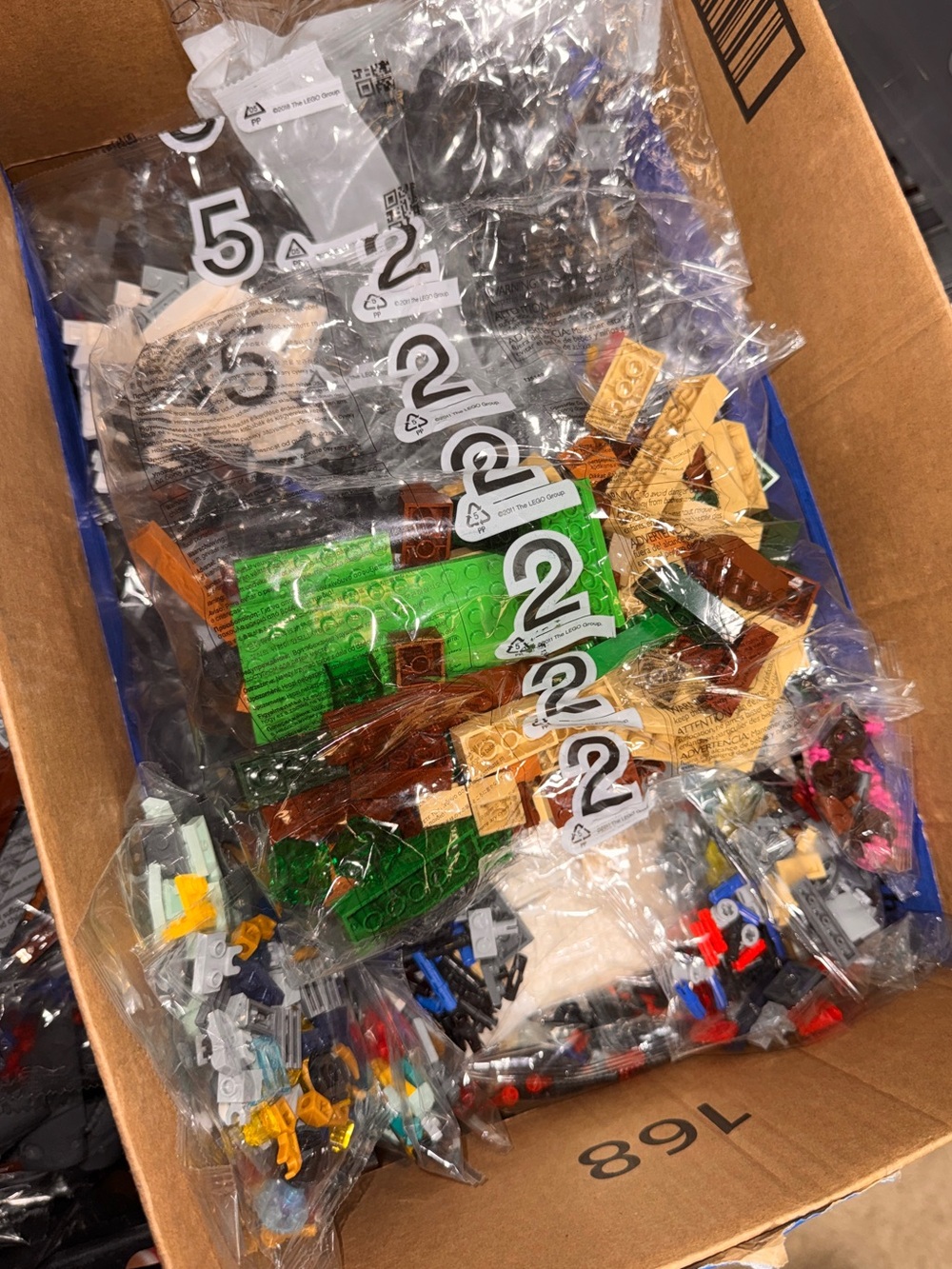 *2LBS* Sealed LEGO Set Bags Mixed Lot NEW Star Wars/Technic/Mario/Botanical ETC